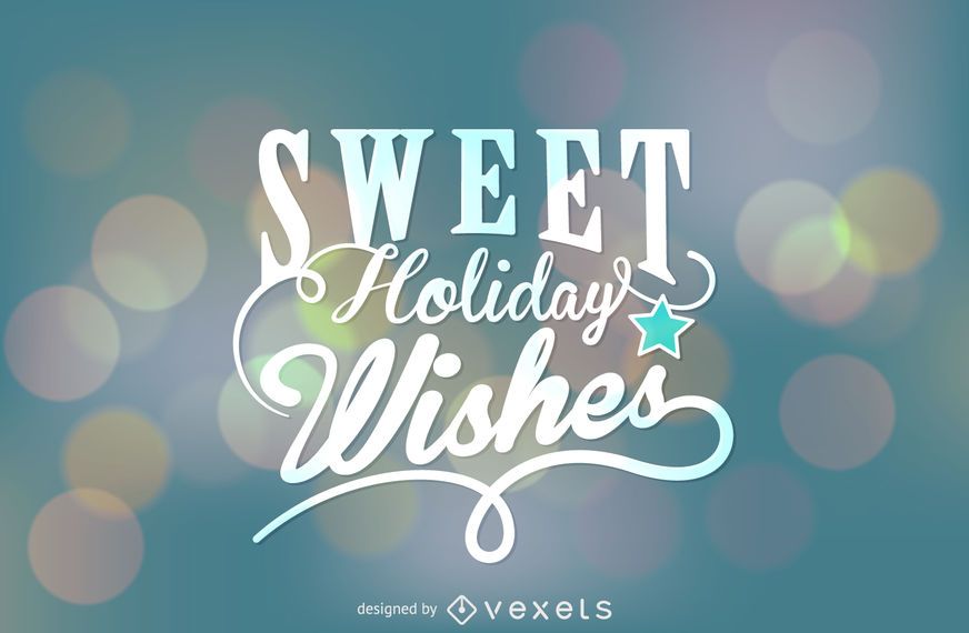 Holiday Wishes Christmas label Holiday Wishes Christmas label