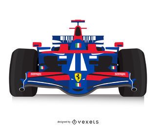 carro de corrida italiano