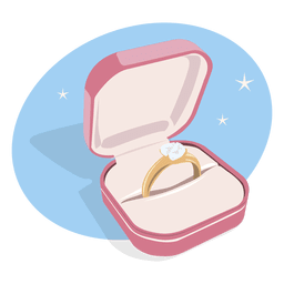 Compromiso de anillo de bodas Transparent PNG