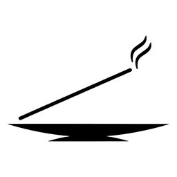 Buddhistische Weihrauchikone PNG-Design