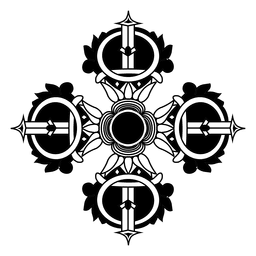 Buddhist design icon PNG Design