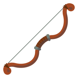 Bogen Krieg Wikinger PNG-Design