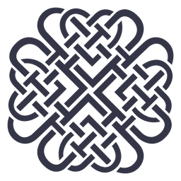 Emblema distintivo celta nórdico Desenho PNG