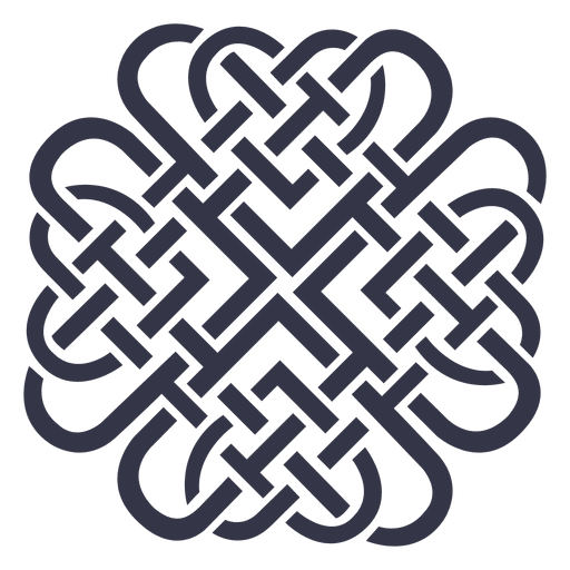 Emblema distintivo celta n?rdico Desenho PNG