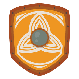 Schild Wikinger Krieger Symbol PNG-Design