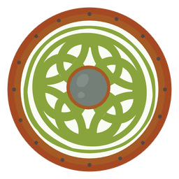 Guerra do Escudo Verde Desenho PNG