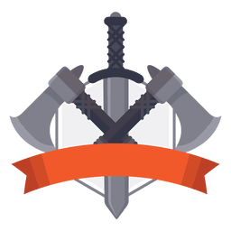 Waffenkriegsabzeichen PNG-Design