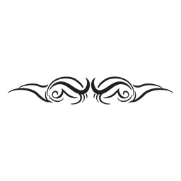 Tribales boho rayas Diseño PNG
