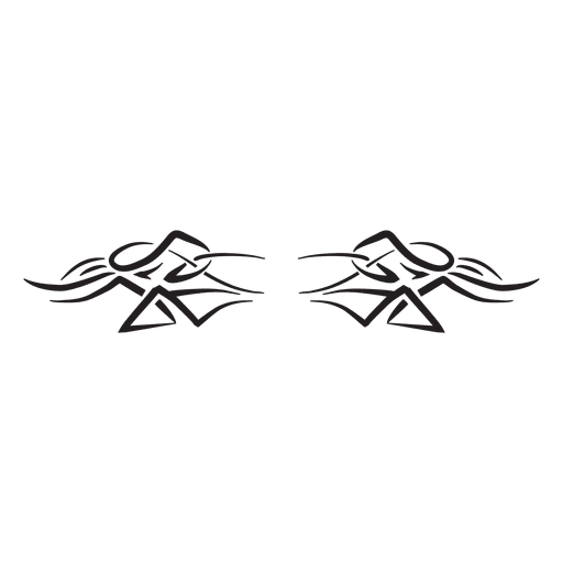 Tribal decal PNG Design