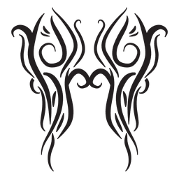 Diseño de rayas tribales Diseño PNG