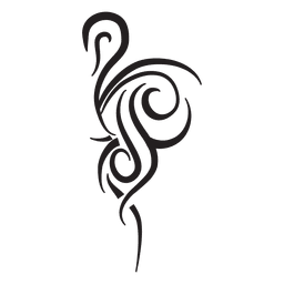 Seltsame Stammesnadelstreifen PNG-Design
