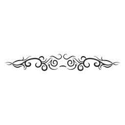 Stammes-Tattoo PNG-Design