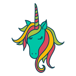 Unicorn animal fantasy illustration PNG Design