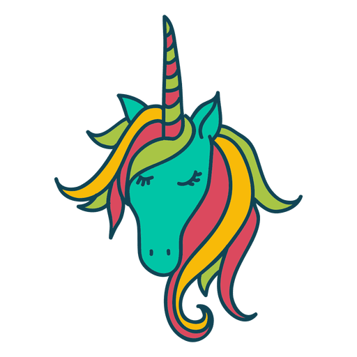 Unicorn animal fantasy illustration PNG Design