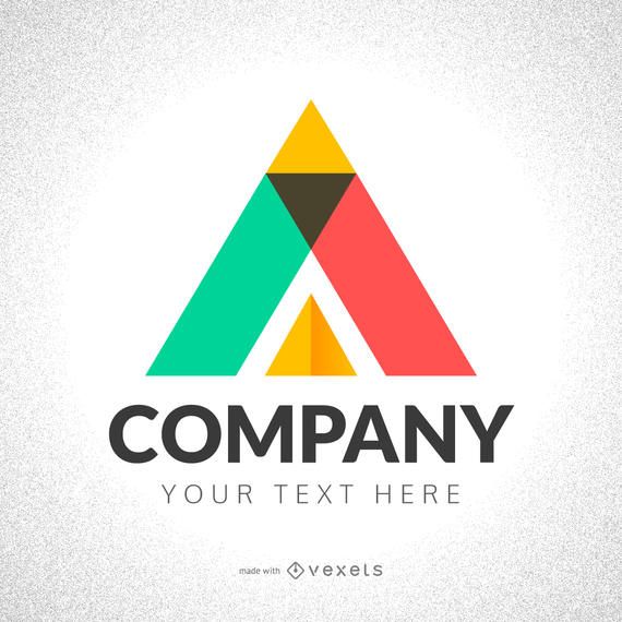 Abstract triangle logo maker Abstract triangle logo maker