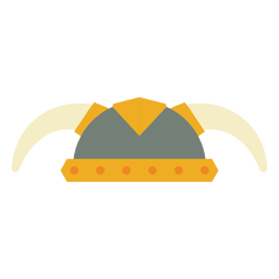 Icono de casco vikingo