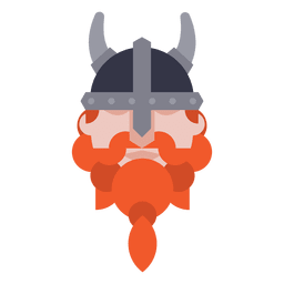 Avatar de guerreiro viking Transparent PNG