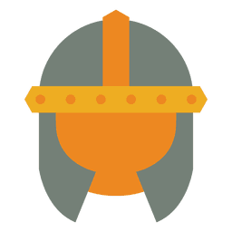 Icono de casco de guerra vikingo Transparent PNG