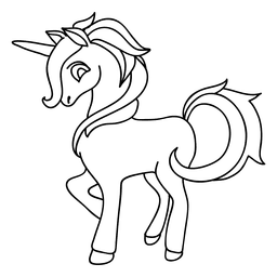 Einhorn Fantasie PNG-Design