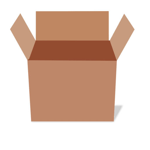 Download 3d side view cardboard package - Transparent PNG & SVG vector file