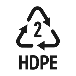 Hdpe recycle.svg PNG Design