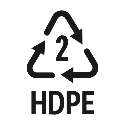 Hdpe recycle.svg PNG Design