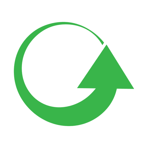 Recycling icon arrow.svg PNG Design