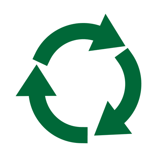 Recycling-Symbol circle.svg PNG-Design