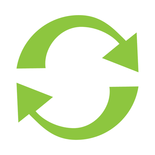Recycling symbol circle.svg PNG Design
