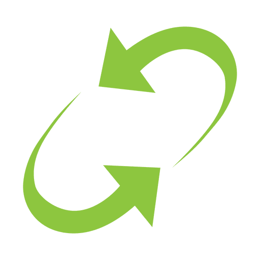 Recycling arrows2.svg PNG Design