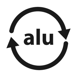 Aluminium recycle.svg PNG Design
