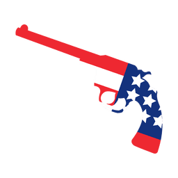 Arma de impressão da bandeira da América Desenho PNG