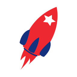 Rocket Design Doodle Style - Transparenter PNG und SVG-Vektor
