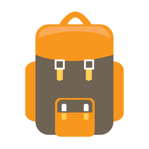 Backpack camping icon PNG Design
