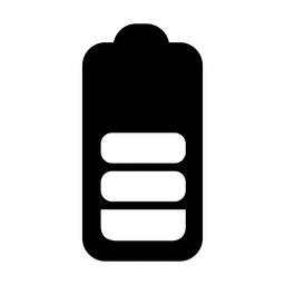 Bateria carregando icon.svg Desenho PNG