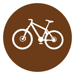 Fahrradkreissymbol PNG-Design