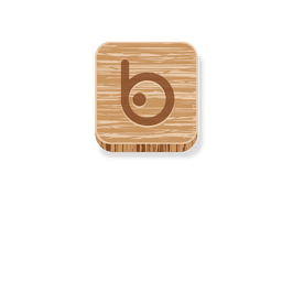 Bing Holzartikone PNG-Design