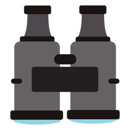 Fernglas-Symbol PNG-Design