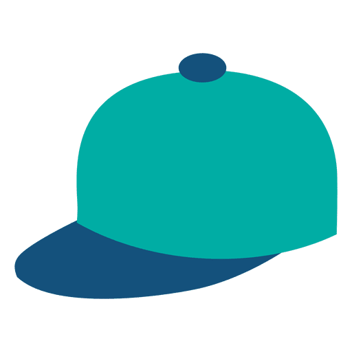 Blue cap travel icon