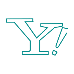 Blue yahoo line icon.svg PNG Design