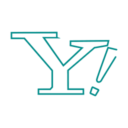 Línea azul yahoo icon.svg Transparent PNG