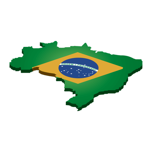 Bandera histórica de brasil Diseño PNG