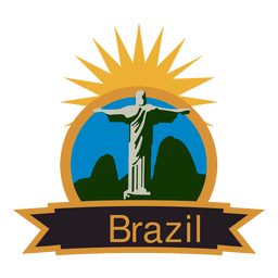 selo olímpico do brasil Desenho PNG