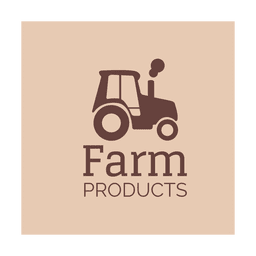 Brauner Traktor icon.svg PNG-Design