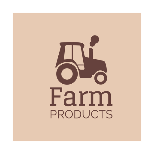 Brown tractor icon.svg Diseño PNG