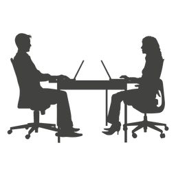 Geschäftsleute, die an Laptop arbeiten Geschäftsleute, die an Laptop arbeiten