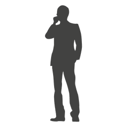 Empresário falando ao telefone Desenho PNG