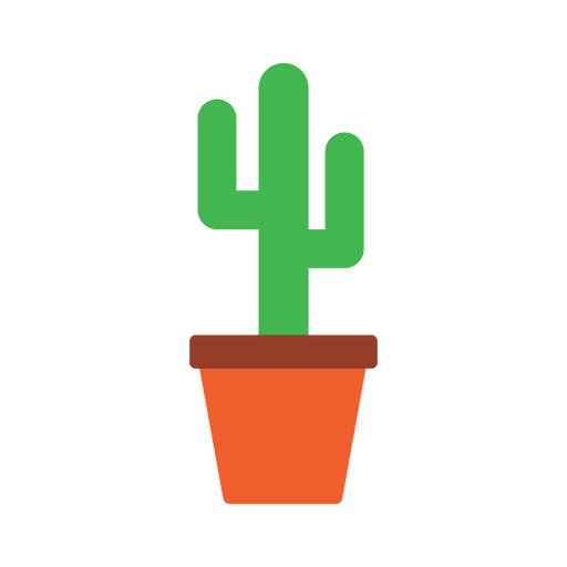 Cactus Winking Flat PNG & SVG Design For T-Shirts