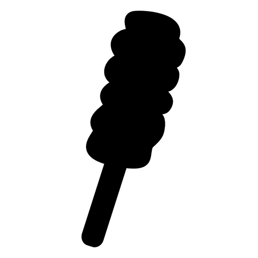 Icono plano de caramelo Diseño PNG
