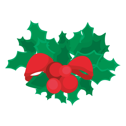 Christmas mistletoe cartoon